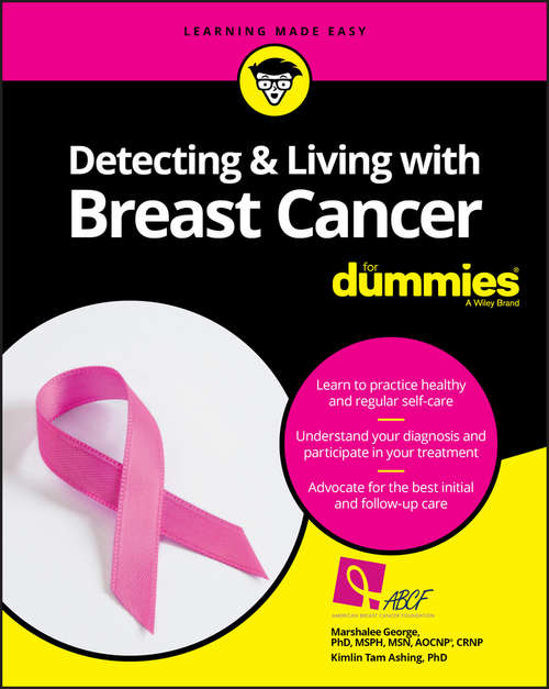 Book cover of Detecting and Living with Breast Cancer For Dummies