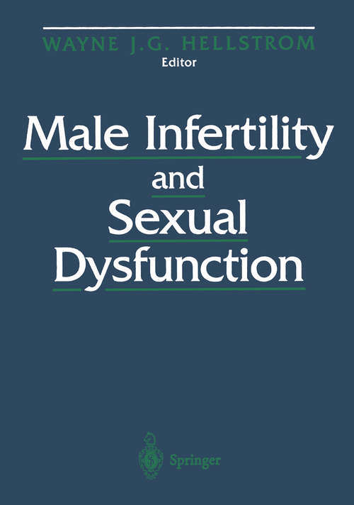 Book cover of Male Infertility and Sexual Dysfunction (1997)