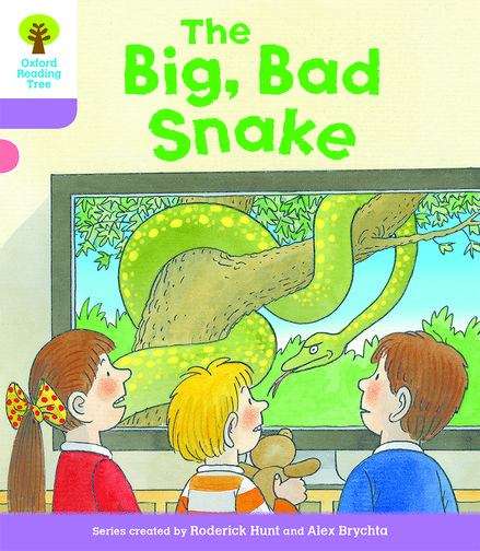 Book cover of The Big, Bad Snake