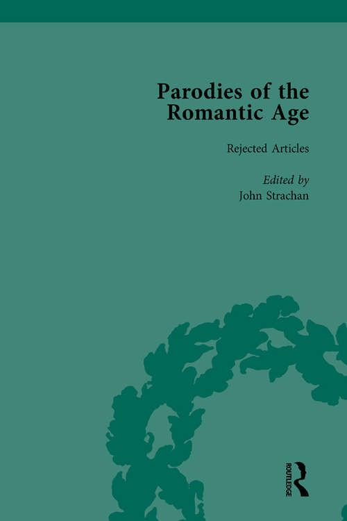 Book cover of Parodies of the Romantic Age Vol 5