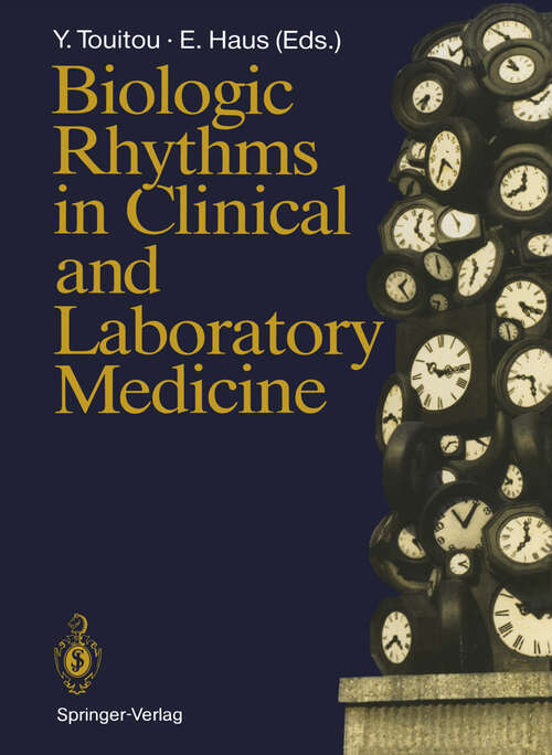 Book cover of Biologic Rhythms in Clinical and Laboratory Medicine (1992)