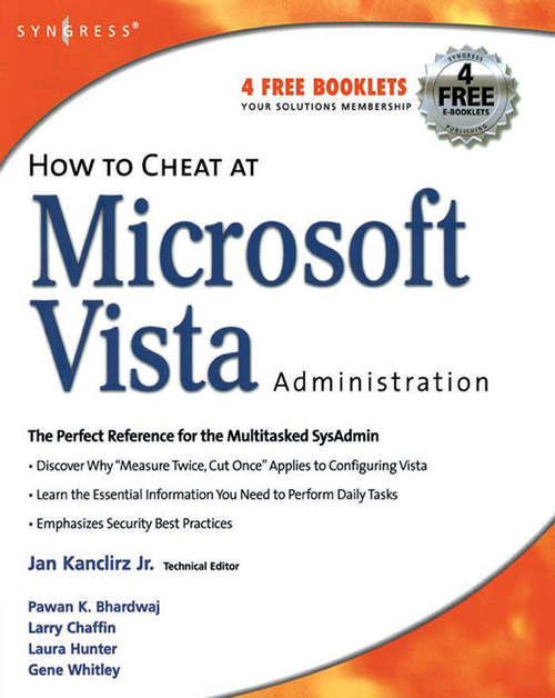 Book cover of How to Cheat at Microsoft Vista Administration (How to Cheat)