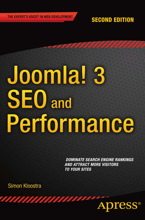 Book cover of Joomla! 3 SEO and Performance (1st ed.)