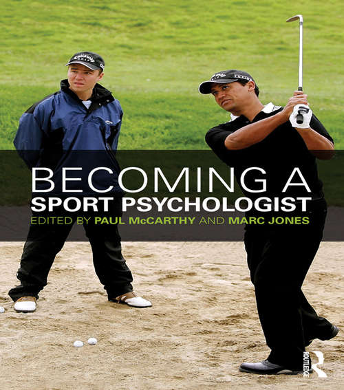 Book cover of Becoming a Sport Psychologist