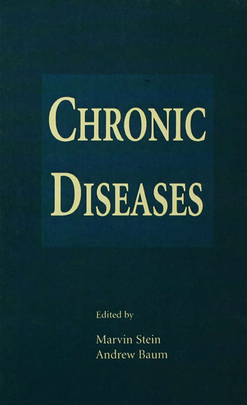 Book cover of Chronic Diseases: Perspectives in Behavioral Medicine (Perspectives on Behavioral Medicine Series)