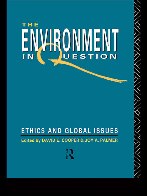 Book cover of Environment In Question