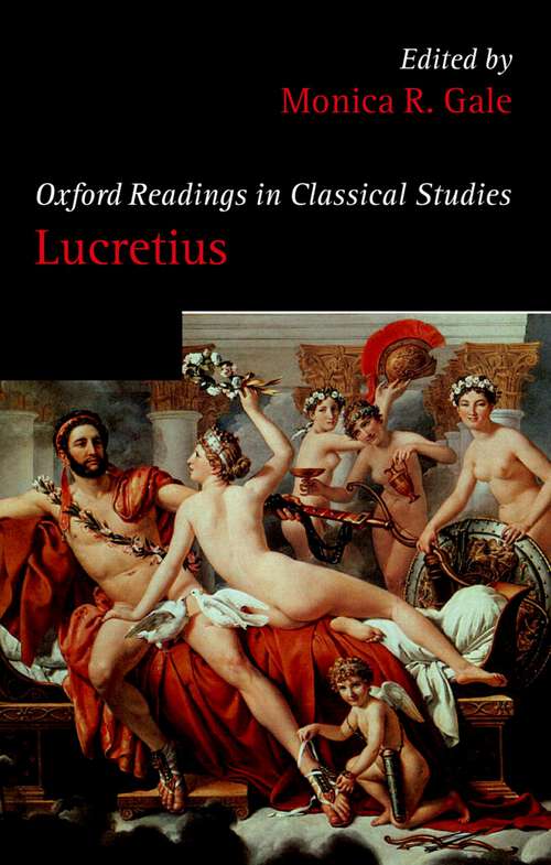 Book cover of Oxford Readings In Lucretius (Oxford Readings In Classical Studies)