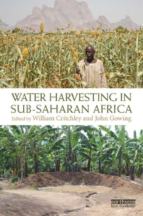 Book cover of Water Harvesting in Sub-Saharan Africa