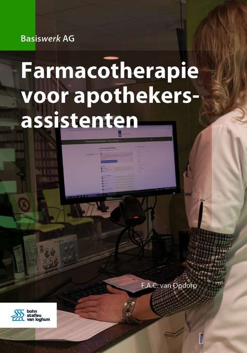 Book cover of Farmacotherapie voor apothekersassistenten (1st ed. 2021) (Basiswerk AG)