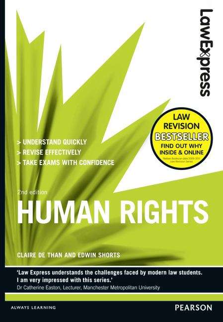 Book cover of Law Express: Human Rights (PDF)