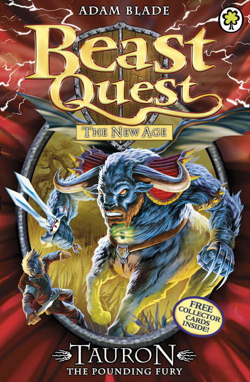 Book cover of Tauron the Pounding Fury: Series 11 Book 6 (Beast Quest #66)