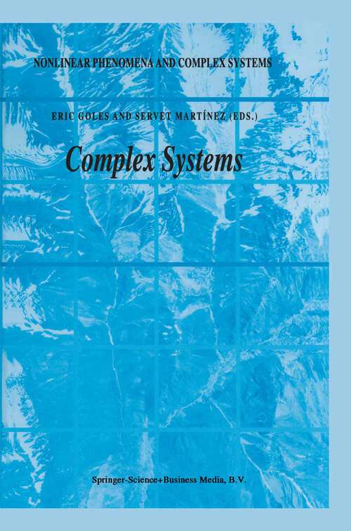 Book cover of Complex Systems (2001) (Nonlinear Phenomena and Complex Systems #6)