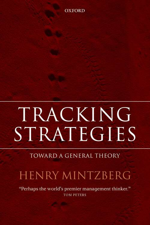 Book cover of Tracking Strategies: Toward a General Theory
