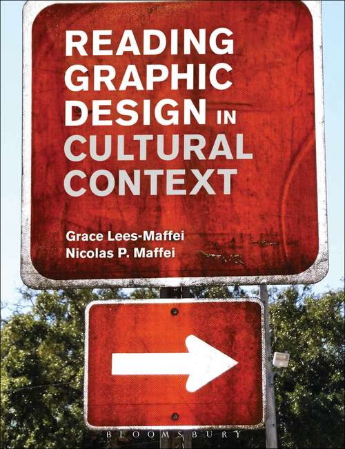 Book cover of Reading Graphic Design in Cultural Context