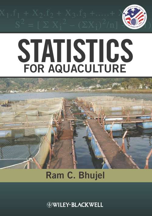 Book cover of Statistics for Aquaculture (United States Aquaculture Society series)