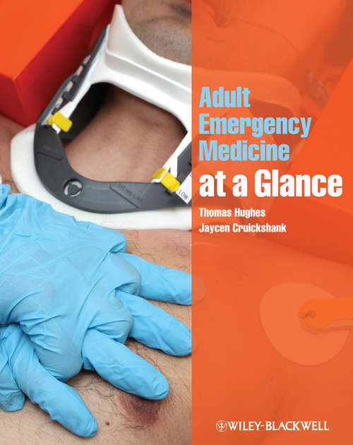 Book cover of Adult Emergency Medicine at a Glance (At a Glance #46)
