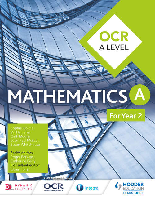 Book cover of OCR A Level Mathematics Year 2 (PDF)