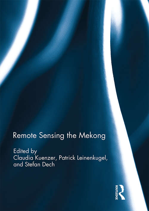 Book cover of Remote Sensing the Mekong