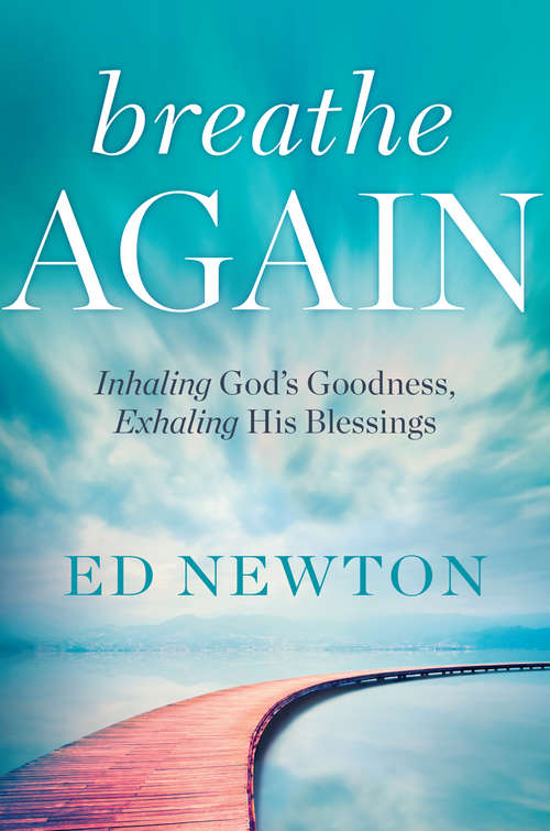 Book cover of Breathe Again: Inhaling God's Goodness, Exhaling His Blessings