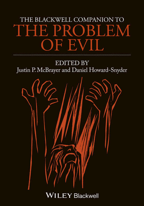 Book cover of The Blackwell Companion to The Problem of Evil (Blackwell Companions To Philosophy Ser. #114)