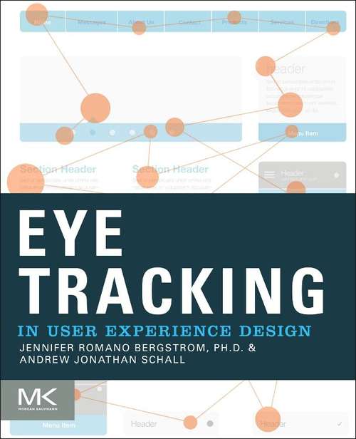 Book cover of Eye Tracking in User Experience Design (PDF)