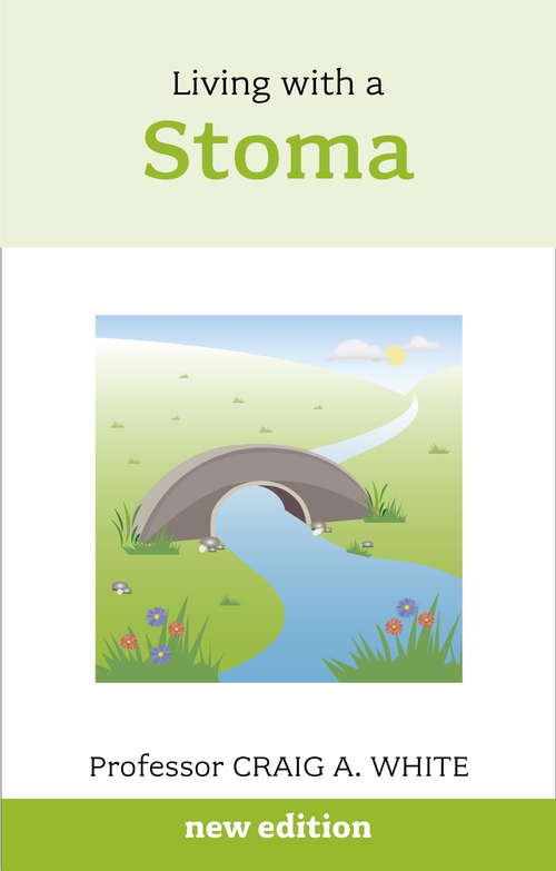 Book cover of Living with a Stoma