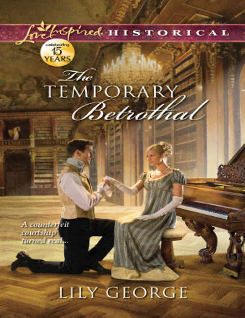 Book cover of The Temporary Betrothal (ePub First edition) (Mills And Boon Love Inspired Historical Ser.)
