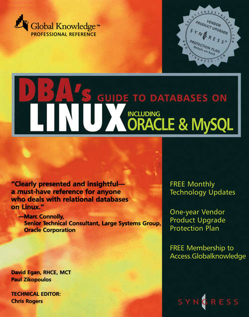 Book cover of DBAs Guide to Databases Under Linux