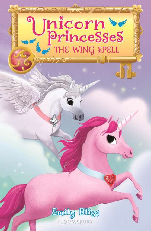 Book cover of Unicorn Princesses 10: The Wing Spell (Unicorn Princesses #10)