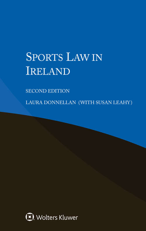 Book cover of Sports Law in Ireland (2)