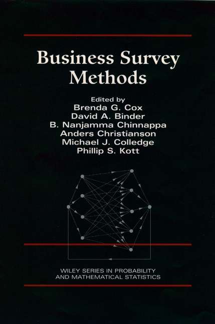 Book cover of Business Survey Methods (Wiley Series in Probability and Statistics #214)