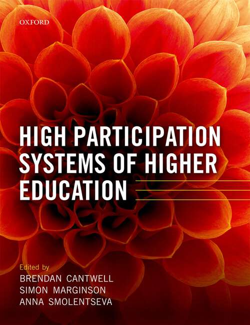 Book cover of High Participation Systems of Higher Education