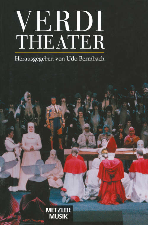 Book cover of Verdi-Theater (1. Aufl. 1997)
