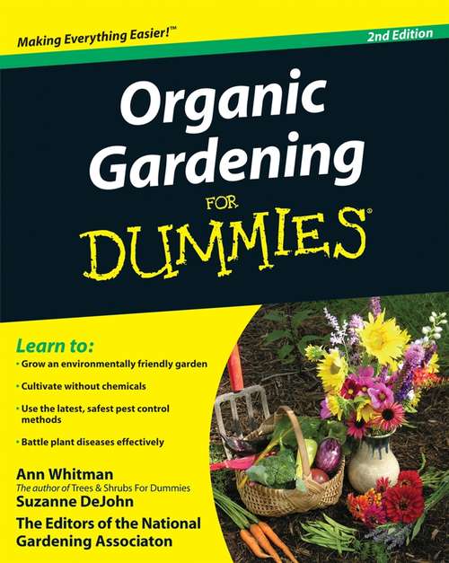 Book cover of Organic Gardening For Dummies (2)