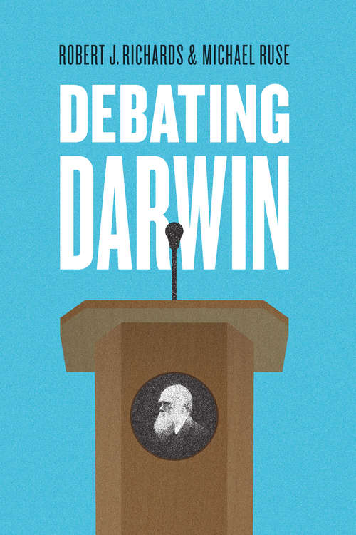 Book cover of Debating Darwin
