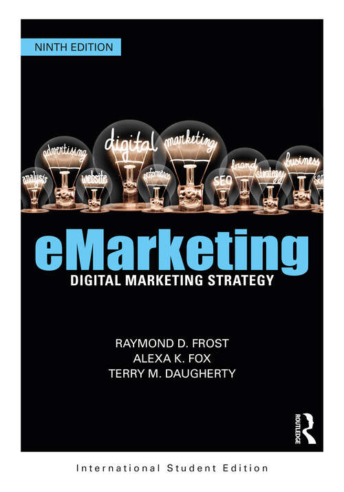 Book cover of eMarketing: Digital Marketing Strategy (9)