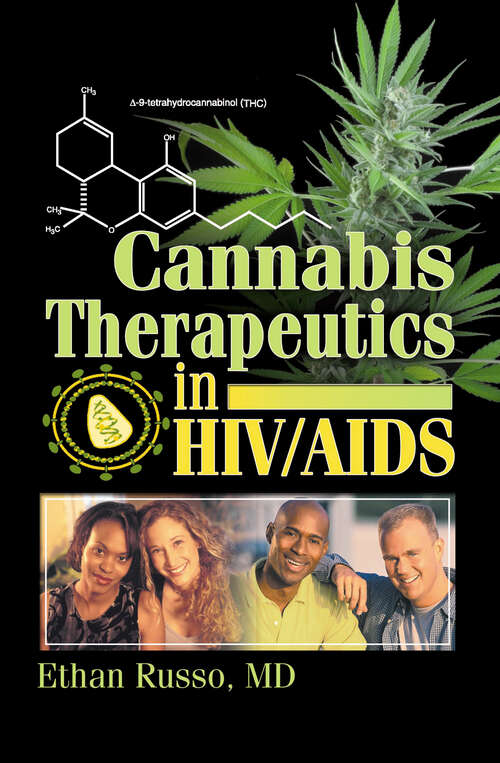 Book cover of Cannabis Therapeutics in HIV/AIDS