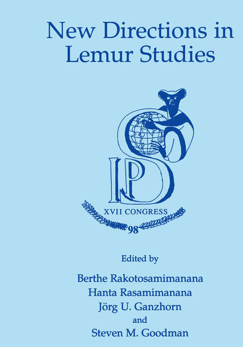 Book cover of New Directions in Lemur Studies (1999)