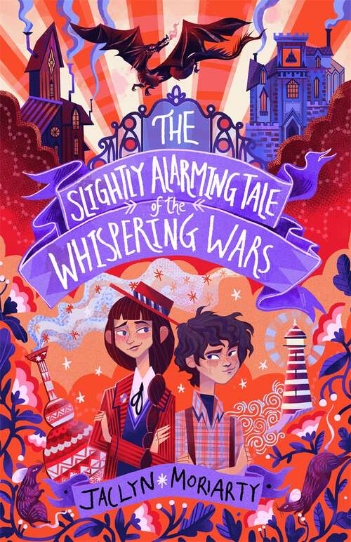Book cover of The Slightly Alarming Tale of the Whispering Wars (A Bronte Mettlestone Adventure #2)