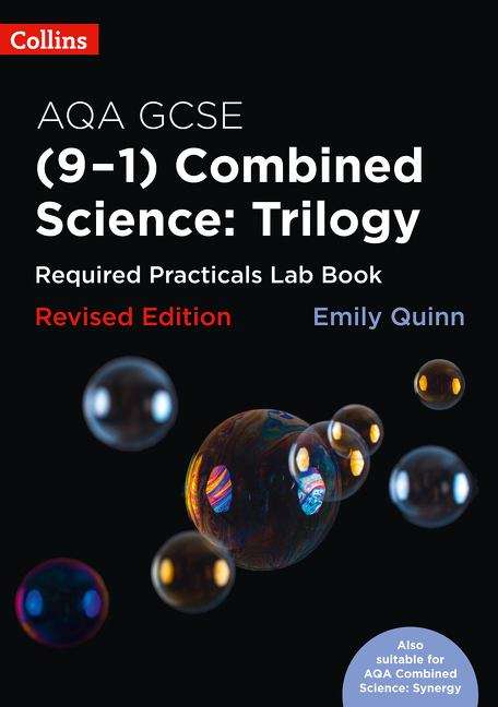 Book cover of AQA GCSE Combined Science (9-1) Required Practicals Lab Book (PDF)