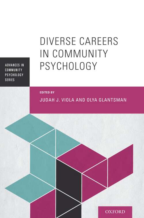 Book cover of Diverse Careers in Community Psychology (Advances in Community Psychology)