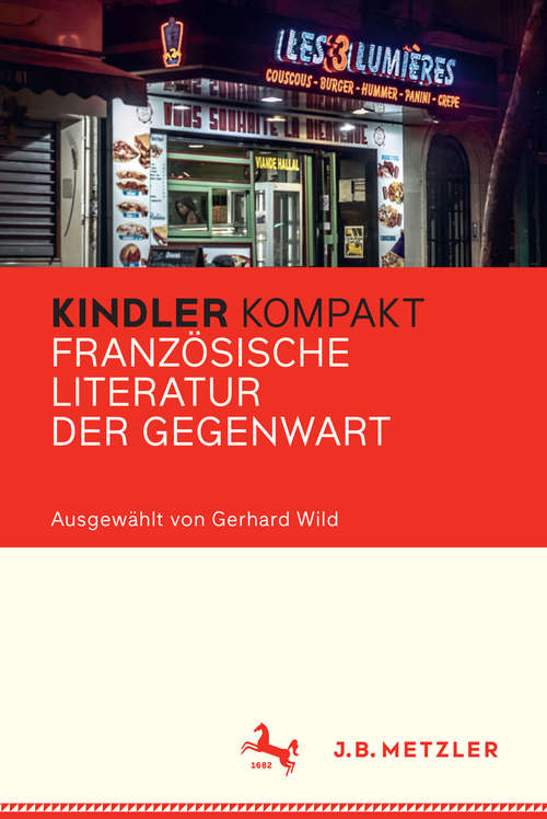 Book cover of Kindler Kompakt: Französische Literatur der Gegenwart