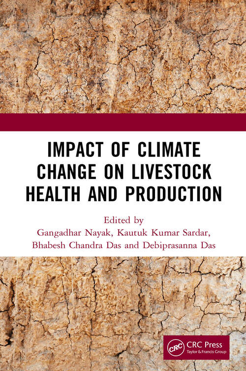 Book cover of Impact of Climate Change on Livestock Health and Production