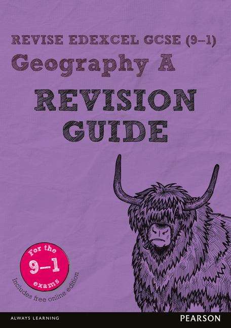 Book cover of REVISE Edexcel GCSE (9-1) Geography A Revision Guide (PDF)