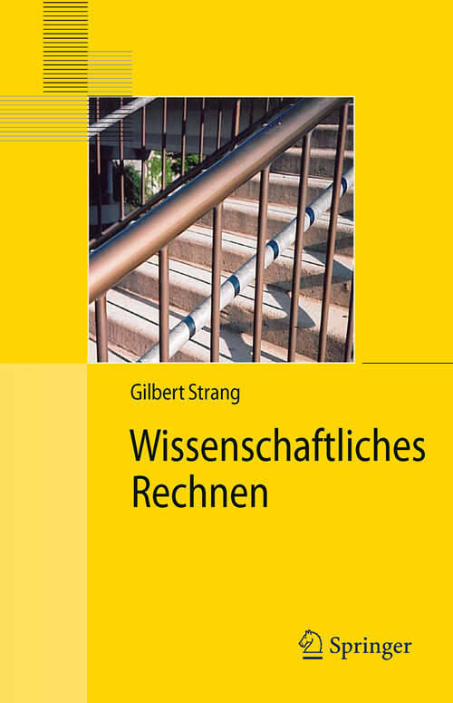 Book cover of Wissenschaftliches Rechnen (2010) (Masterclass)