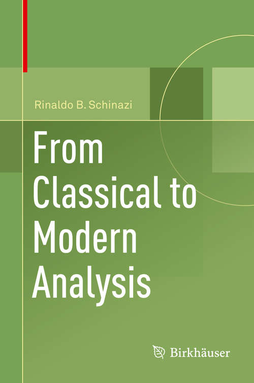 Book cover of From Classical to Modern Analysis