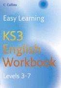 Book cover of Easy Learning, KS3 English Workbook: Levels 3-7 (PDF)