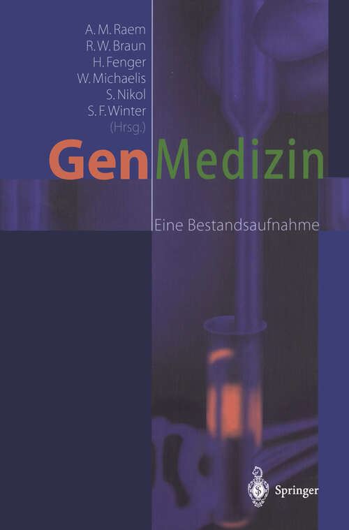 Book cover of Gen-Medizin: Eine Bestandsaufnahme (2001)