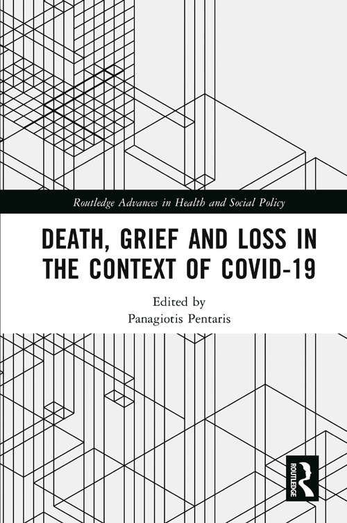 Book cover of Death, Grief and Loss in the Context of COVID-19