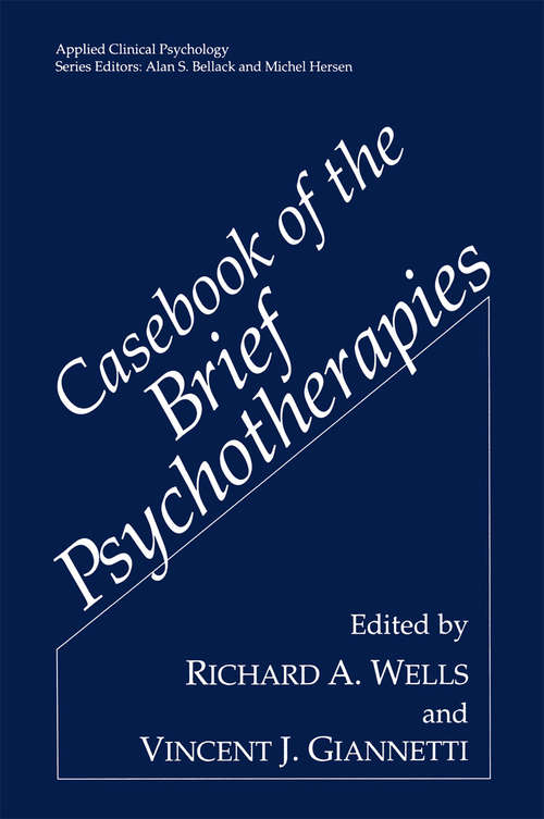 Book cover of Casebook of the Brief Psychotherapies (1993) (Nato Science Series B:)